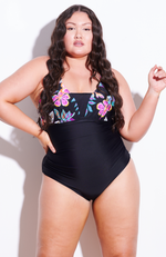 Underwire One Piece - Sandy One Piece - Folk Floral