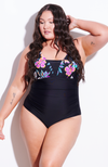 Underwire One Piece - Sandy One Piece - Folk Floral