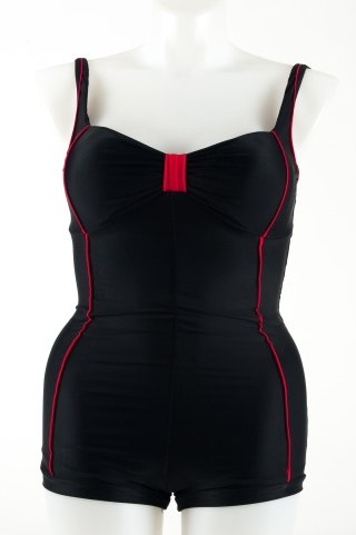 Peggy Boyleg Maillot - Piping